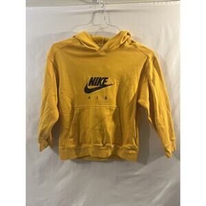 Nike Air Swoosh Y2k Hoodie Youth Small Yellow And Black